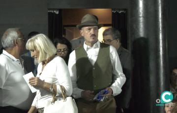 Álex O’Dogherty en la inauguración de  Alcances.