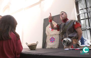 Una de las pruebas de la 'Ludi Gaditani'.