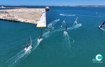 Las embarcaciones participantes de la Globe 40.