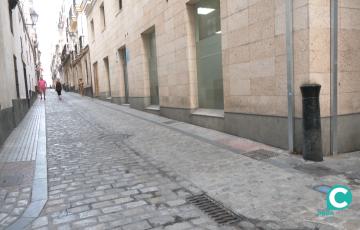 Imagen de una de las calles del casco histórico de Cádiz. 