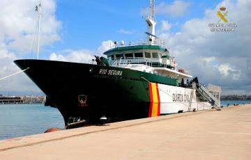 Imagen de archivo de un patrullero de la Guardia Civil 'Río Segura'.