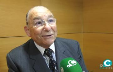 Imagen de archivo de Juan Bartual Pastor, en una entrevista en Onda Cádiz. 