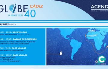 Agenda de actividades de este martes de la Globe 40. 