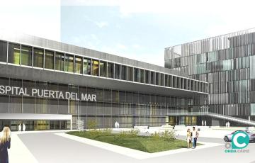 Solar del nuevo hospital de Cádiz. 