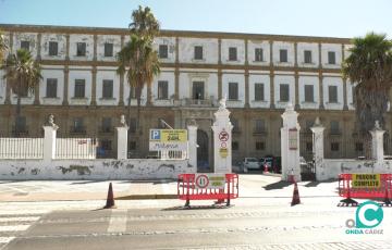 Edificio de Valcárcel donde irá la Facultad de Enfermería.