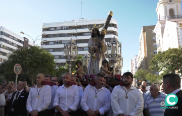 El Regidor Perpetuo por la plaza de Santo Tomás el pasado lunes