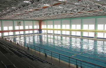 Imagen de la piscina del Pabellón Ciudad de Cádiz