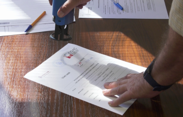 Registro de inscripción para el concurso de agrupaciones, en una imagen de archivo. 