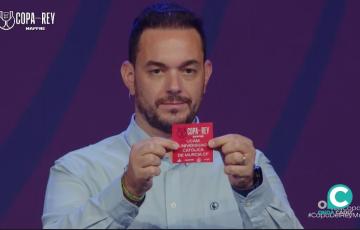 Momento en el que se conocía el rival de Copa del Rey