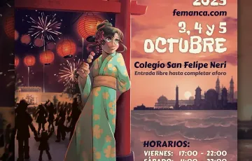Cartel del Festival Manga de Cádiz 2025. 
