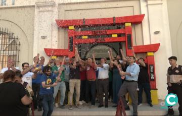 Acto de inauguración del FEMANCA 2025 en el colegio San Felipe Neri. 