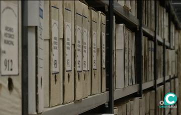 Interior del Archivo Histórico Municipal. 