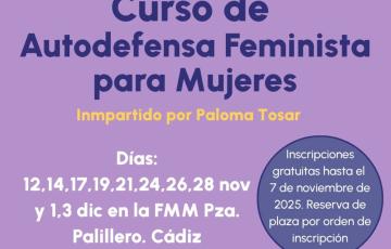 El taller de 'Autodefensa feminista comenzará el 12 de noviembre en la Fundación Municipal de la Mujer. 