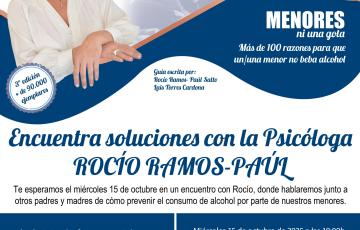 La psicóloga Rocío Ramos-Paúl ofrece este miércoles una charla en Cádiz. 
