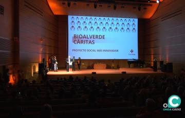 Los V Premios CREA+ de Cruz Roja se celebraron este jueves en el Palacio de Congresos de Cádiz. 