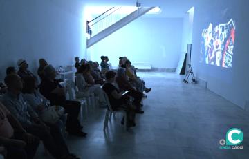 Momento de la proyección de 'La balada perdida' en el ECCO.