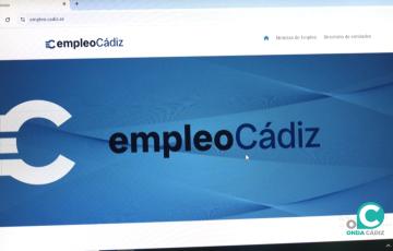 Portada de la nueva web, empleo.cadiz.es.