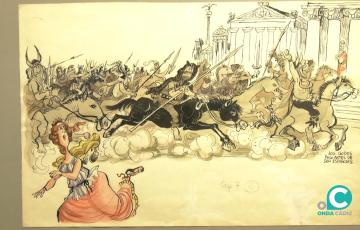 La exposición ‘Antonio Mingote: La inteligencia del trazo’ se abrirá hasta el próximo 26 de octubre. 