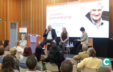 Felisa Marzal y Fernando Romay, protagonistas en este encuentro. 