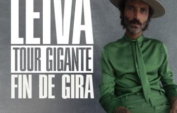Cartel del concierto de Leiva dentro del Cádiz Music Stadium.