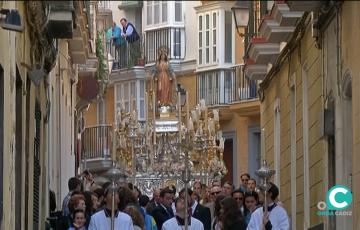 La imagen de María Milagrosa saldrá en procesión el próximo 28 de noviembre.