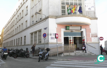 Fachada del centro gaditano