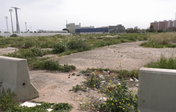 Terrenos donde se ubicará el nuevo centro