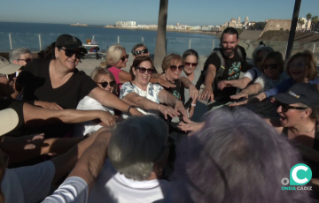 La participación resultó lúdica y divertida en el Paseo Marítimo