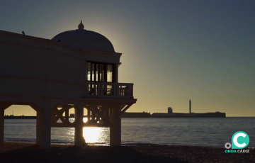 Puesta de sol en La Caleta