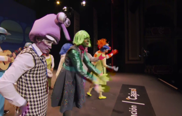 Actuación durante el pasado concurso en el Gran Teatro Falla