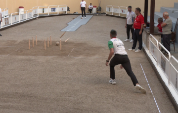 La bolera de la institucion gaditana en los días más intensos por estas fechas del año