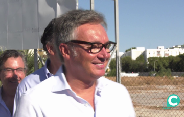 Manuel Gavira, durante una reciente visita a la capital gaditana 