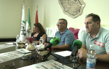 Rueda de prensa de los respectivos representantes para comunicar la movilización