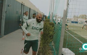 Fali antes del inio de la sesión (Foto: Cádiz CF)