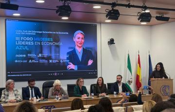 Inauguración del III Foro de Mujeres Líderes en Economía azul.