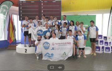 La piscina del pabellón Ciudad de Cádiz ha sido la sede el sábado por la tarde y el domingo de esta prueba deportiva