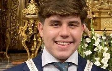 El joven cofrade declamará su texto el 7 de marzo en la iglesia del Rosario