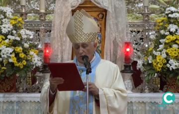 El obispo de Cádiz y Ceuta, Rafael Zornoza.