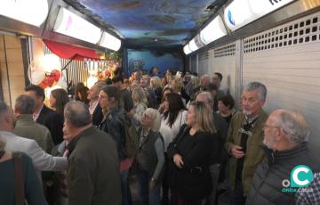 Ambiente en el acto de inauguración del Rincón Gastronómico del Mercado Virgen del Rosario.