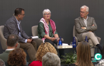 El afamado jurista Baltasar Garzón durante el foro celebrado en la institución provincial