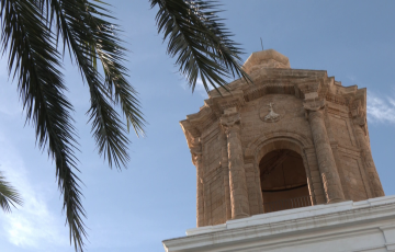 Imagen actual de la parte superior del templo tras el proceso recuperador