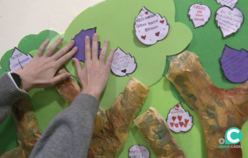 Los mensajes han sido creados por los estudiantes del colegio 