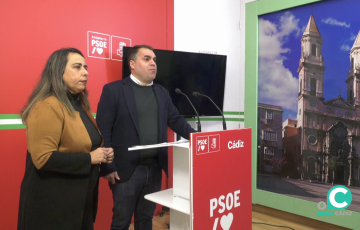 Un momento de la rueda de prensa donde se presentó un vídeo centrado en la denuncia de la violencia vicaria