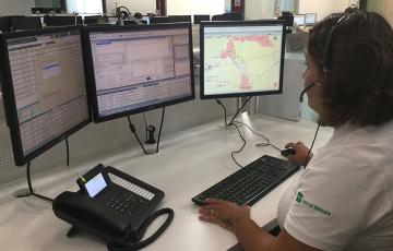 Operadora de Emergencias 112 Andalucía.