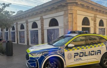 Vehículo de la Policía Local de la localidad gaditana