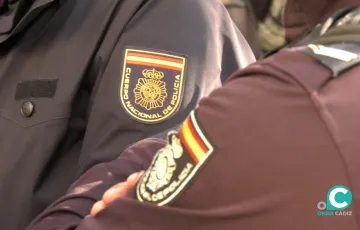 Agentes de la Policía Nacional. 