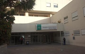 Entrada del hospital de Puerto Real en una imagen de archivo