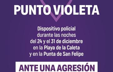 Los Puntos Violeta en Cádiz se han activado los días 24 y 31 de diciembre. 