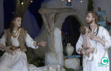 La Sagrada Familia del Misterio obra de Luis González Rey