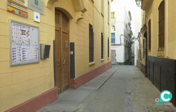 Vista de la calle donde se efectuarán las futuras actuaciones